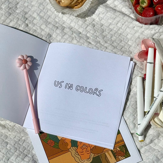 Custom coloring book