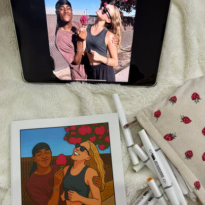 Custom coloring book